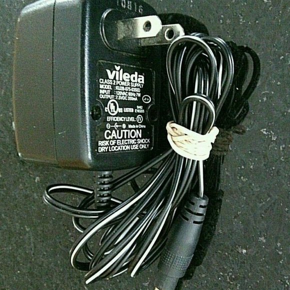 Vileda Power Charger Laptop KU2B-075-0350D Class 2 Adapter Travel Supply Home - Picture 11 of 16